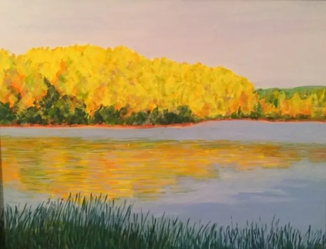 Fall on Lake Garfield